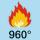 Brandhæmmende 960°C