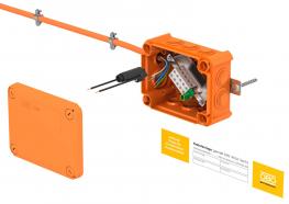 Funktionsbevaringssystemer kabelforgreningsdåser FireBox T-serie