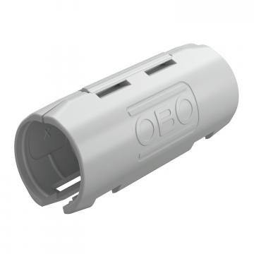 Quick-Pipe-samlemuffe, lysegrå