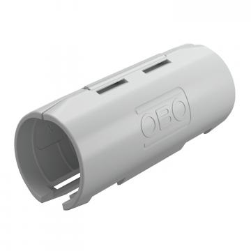 Quick-Pipe-samlemuffe, lysegrå