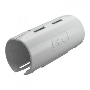 Quick-Pipe-samlemuffe, lysegrå