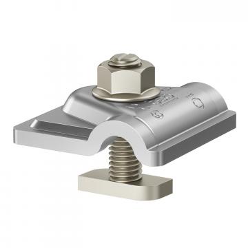 Earthing terminal for PV mounting systems