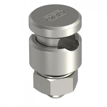 Klemme Rd 8-10 mm med dæmper