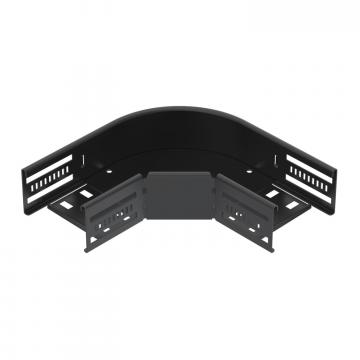 90° bøjning 60, sort