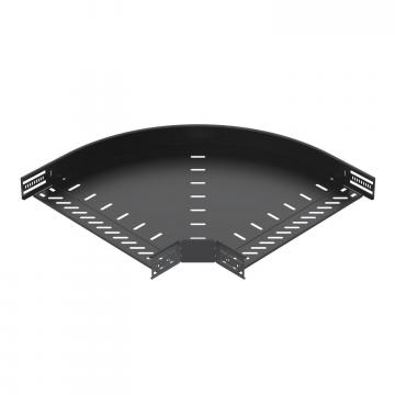 90° bøjning 60, sort