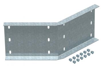 45°-vinkeljern, horisontal, indvendig vange