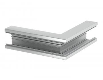 Udvendigt hjørne, symmetrisk, til installationskanal Rapid 80 type GA-S70110
