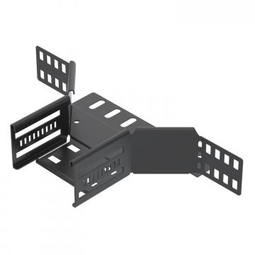 Monterings-forgreningsstykke 60, sort