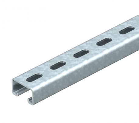 Monteringsskinne MS5030, slids 22mm, FT, perforeret