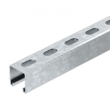 Monteringsskinne MS4141, slids 22 mm, FS, perforeret