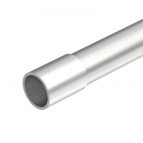 Aluminiumrør, med gevind 40 | 3000 | 1,9 | M40x1,5