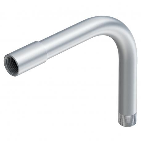 Aluminium-rørbøjning, med gevind M40x1,5 | 