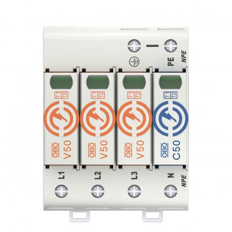 Kombiafleder V50 3-polet+NPE 280 V