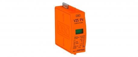 Solcelle overdel – lyn- og overspændingsafleder type 1+2 1 | 385 | IP20