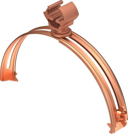 Tagholder til tagrygningssten, 185-260 mm, Rd 8-10, kobber