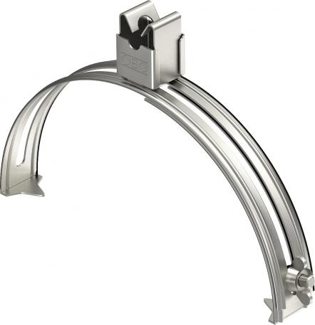 Tagholder til tagrygningssten, 185-260 mm, Rd 8, A2