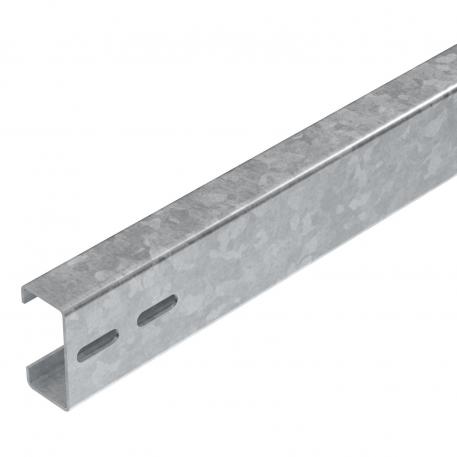 Support profile for PV module mounting, free-standing system