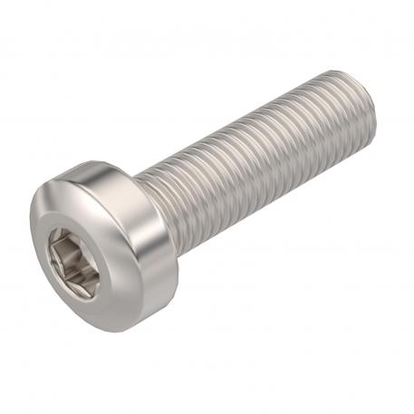 Fladhovedet skrue til vindskærmsplade 