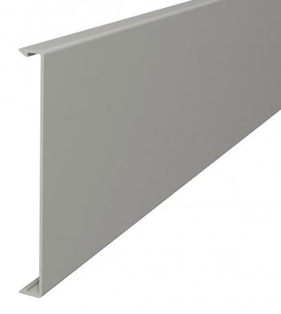 Overdel til WDK-kanaler, kanalbredde 130 mm 2000 | stengrå; RAL 7030