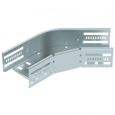 45° bøjning 60 FS 100 | Stål | båndgalvaniseret | zinc