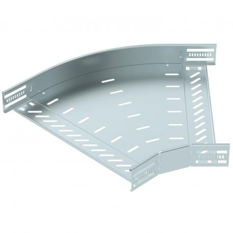 45° bøjning 60 FS 400 | Stål | båndgalvaniseret | zinc