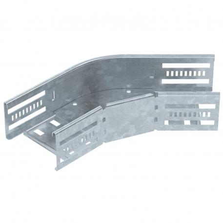 45°-bøjning 60 FT 100 | Stål | Varmgalvaniseret | zinc