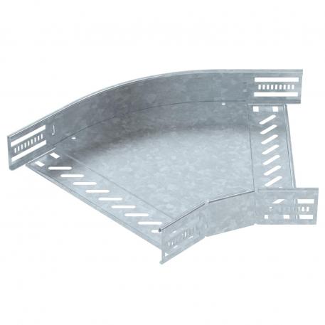 45°-bøjning 60 FT 300 | Stål | Varmgalvaniseret | zinc