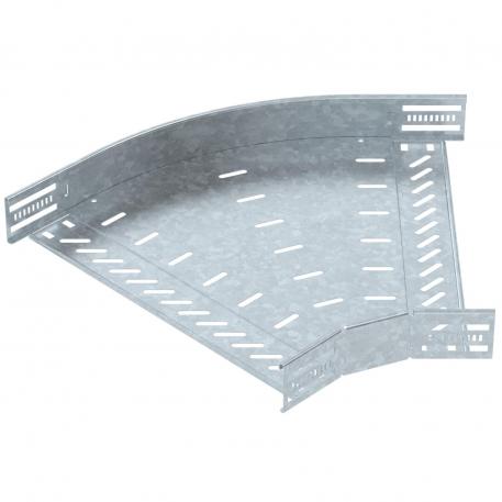 45°-bøjning 60 FT 400 | Stål | Varmgalvaniseret | zinc
