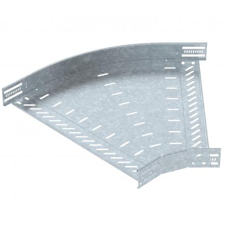 45°-bøjning 60 FT 500 | Stål | Varmgalvaniseret | zinc