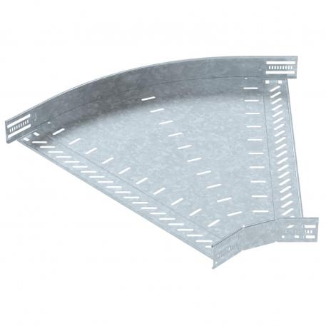 45°-bøjning 60 FT 600 | Stål | Varmgalvaniseret | zinc