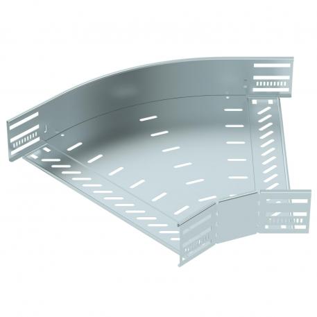 45°-bøjning 85 FS 400 | Stål | båndgalvaniseret | zinc