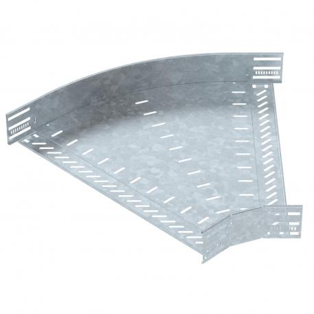 45°-bøjning 85 FT 600 | Stål | Varmgalvaniseret | zinc