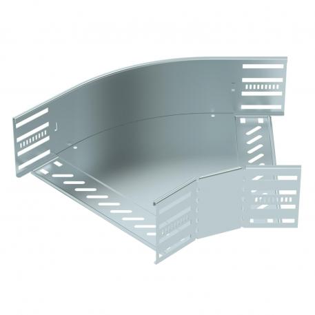 45°-bøjning 110 FS 300 | Stål | båndgalvaniseret | zinc