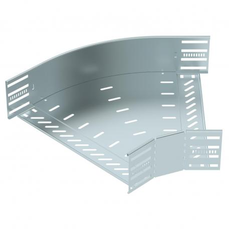45°-bøjning 110 FS 400 | Stål | båndgalvaniseret | zinc