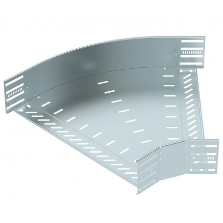 45°-bøjning 110 FS 500 | Stål | båndgalvaniseret | zinc