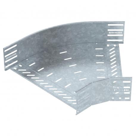 45°-bøjning 110 FT 400 | Stål | Varmgalvaniseret | zinc
