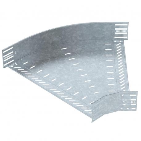 45°-bøjning 110 FT 600 | Stål | Varmgalvaniseret | zinc