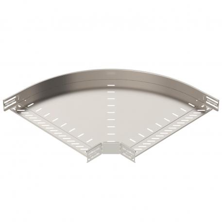 90° bøjning 60 A4 500 | Rustfrit stål 1.4571 | blank, efterbehandlet | specialstål