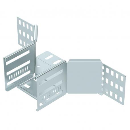 Monterings-forgreningsstykke 85 FS 100 | zinc