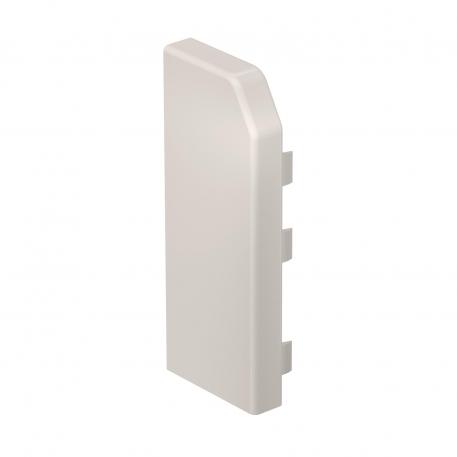 Endestykke Rauduo ESL40105 cremehvid; RAL 9001