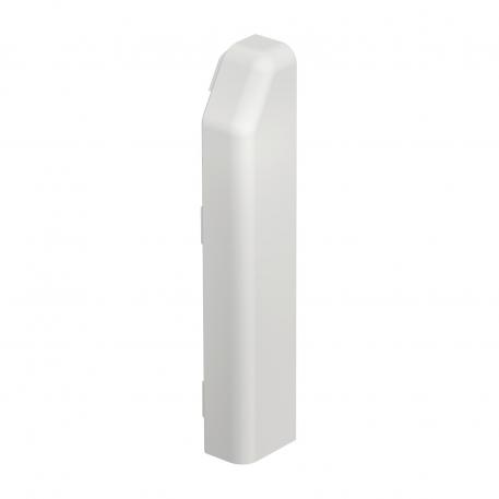 Endestykke SL ESre20110 renhvid; RAL 9010