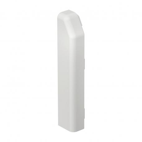 Endestykke SL ESli20110 renhvid; RAL 9010