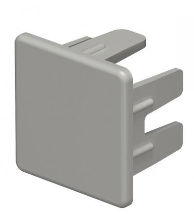 Endestykke, til kanal type WDK 25025 25 | 25 | 25 | stengrå; RAL 7030