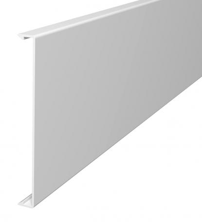 Overdel til WDK-kanaler, kanalbredde 130 mm 2000 | renhvid; RAL 9010