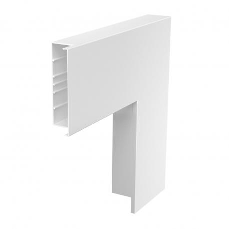 Fladvinkel, til kanal type WDK 80210  |  | Hvid; RAL 9016