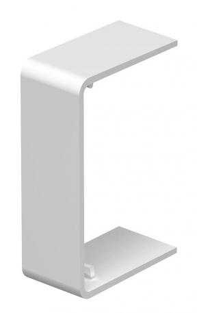 Samlestykkeafdækning, til kanal type WDK 60090 renhvid; RAL 9010