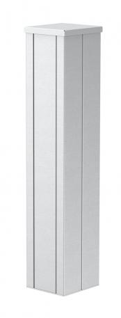 Installationssøjle, type ISSHS140700 675 | renhvid; RAL 9010