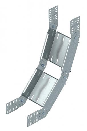 90°-ledbøjning, vertikal 85 FT 200 | Stål | Varmgalvaniseret | zinc