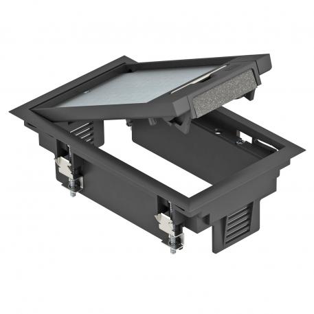 Komponentindsats GES2 med gribebøjle 5 | 2 | grafitsort; RAL 9011