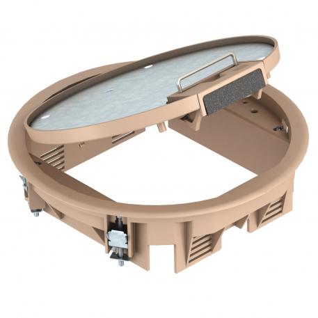 Komponentindsats GESR4 med gribebøjle 5 | R4 | gråbeige; RAL 1019